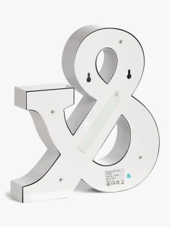 Lamper & Belysning|AliceFox Alice & Fox Bogstavslampe &, Hvid