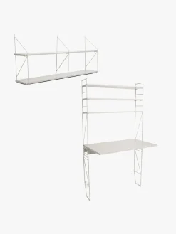 Børnemøbler|AliceFox Alice & Fox BONNIE Skrivebord & Hylde, Greige