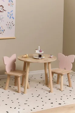 Børnemøbler|AliceFox Alice & Fox CHLOE Bord & Stole, Pink Lyserød