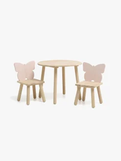 Børnemøbler|AliceFox Alice & Fox CHLOE Bord & Stole, Pink Lyserød