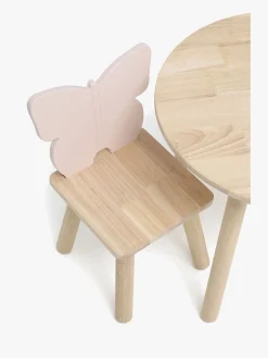 Børnemøbler|AliceFox Alice & Fox CHLOE Bord & Stole, Pink Lyserød