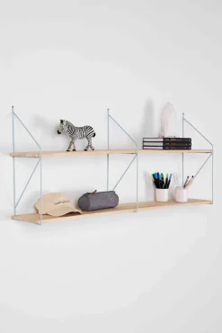 Børn AliceFox Børnemøbler-Alice & Fox CLEO Hylde, Blå/Naturel