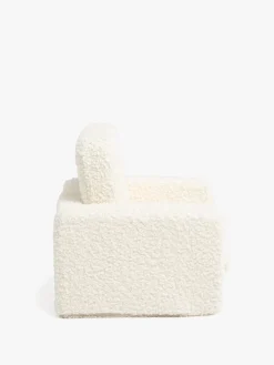 Børn AliceFox Børnemøbler-Alice & Fox Cubbie  Foldbar Lænestol, White Teddy