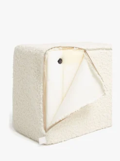 Børn AliceFox Børnemøbler-Alice & Fox Cubbie  Foldbar Lænestol, White Teddy