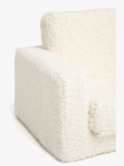 Børn AliceFox Børnemøbler-Alice & Fox Cubbie  Foldbar Lænestol, White Teddy