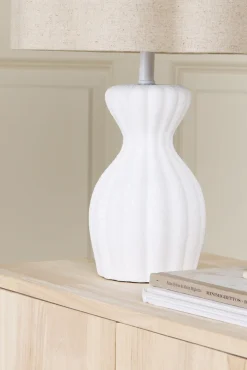 Lamper & Belysning|AliceFox Alice & Fox Curve Lampefod, Chalk White