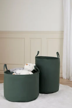 Opbevaring|AliceFox Alice & Fox DINA Opbevaringskurv 2-pak, Dusty Green Grøn