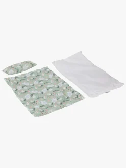 Dukker & Bamser|AliceFox Alice & Fox Dukkeseng inkl. Madras, Hvid