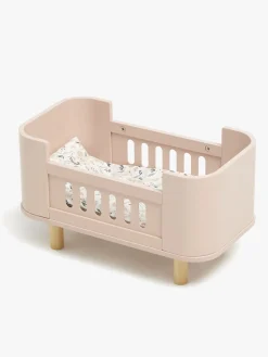 Dukker & Bamser|AliceFox Alice & Fox Dukkeseng inkl. Madras, Pink Lyserød/Hvid