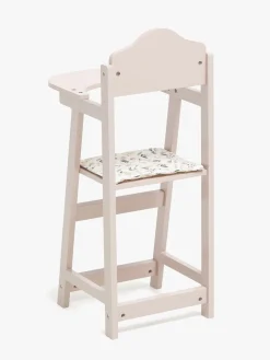 Dukker & Bamser|AliceFox Alice & Fox Dukkestol, Pink Lyserød/Hvid