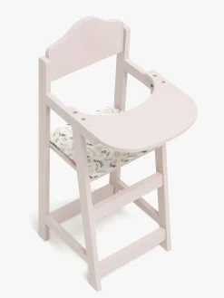 Dukker & Bamser|AliceFox Alice & Fox Dukkestol, Pink Lyserød/Hvid