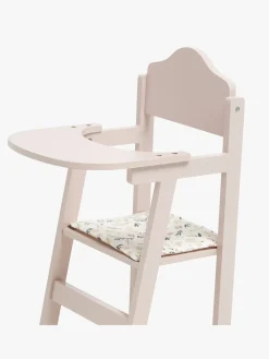 Dukker & Bamser|AliceFox Alice & Fox Dukkestol, Pink Lyserød/Hvid