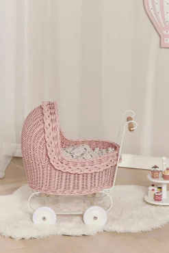 AliceFox Dukker & Bamser-Alice & Fox Dukkevogn, Lyserød