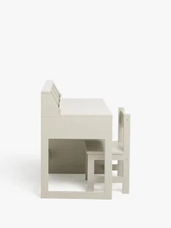 Børnemøbler|AliceFox Alice & Fox FAY Skrivebord med Stol, Light Grey Grå