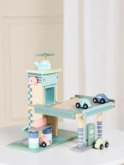 Legetøjsbiler & -Fartøjer|AliceFox Alice & Fox Garage, Blå