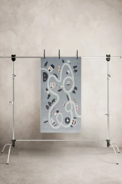 Gulvtæpper|AliceFox Alice & Fox Gulvtæppe Racerbane 80x150 cm, Grå Grå