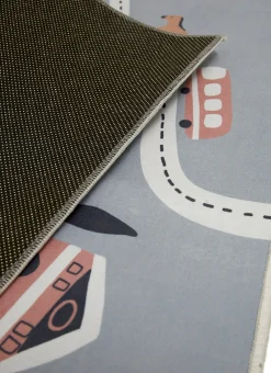 Gulvtæpper|AliceFox Alice & Fox Gulvtæppe Racerbane 80x150 cm, Grå Grå