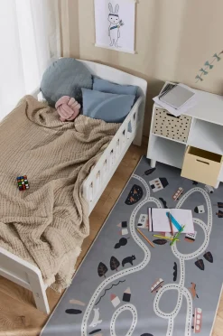 Gulvtæpper|AliceFox Alice & Fox Gulvtæppe Racerbane 80x150 cm, Grå Grå