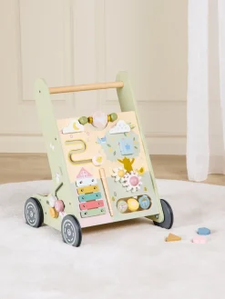 AliceFox Babylegetøj-Alice & Fox Gåvogn Bondegård, Grøn