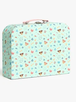 Dukker & Bamser|AliceFox Alice & Fox Kuffert Dukkehus, Blå Blå