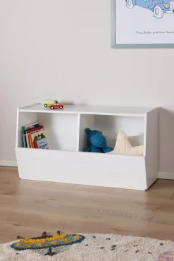 Børnemøbler|AliceFox Alice & Fox LOLA Opbevaringsbænk, Hvid