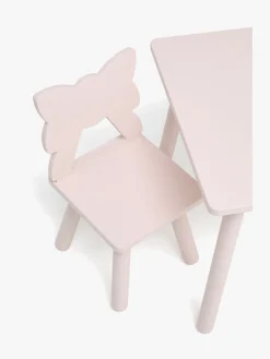 Børnemøbler|AliceFox Alice & Fox MILA Bord & Stole, Pink Lyserød