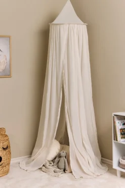 Børnesenge & Tilbehør|AliceFox Alice & Fox MILLIE Sengehimmel, Cream Beige/Hvid