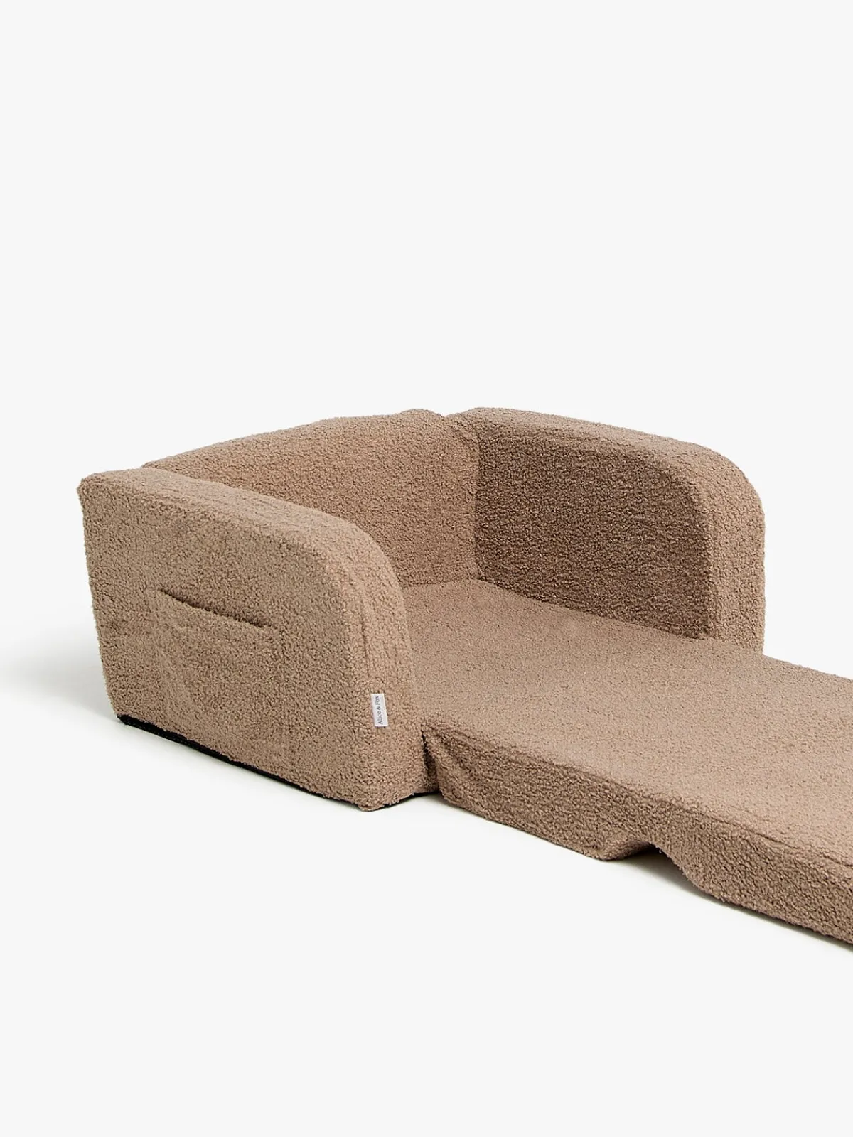 Børn AliceFox Børnemøbler-Alice & Fox MUSHY Foldbar Lænestol, Taupe Teddy