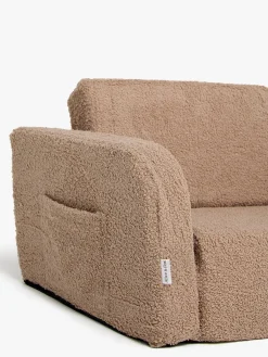 Børn AliceFox Børnemøbler-Alice & Fox MUSHY Foldbar Lænestol, Taupe Teddy