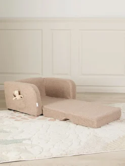Børn AliceFox Børnemøbler-Alice & Fox MUSHY Foldbar Lænestol, Taupe Teddy