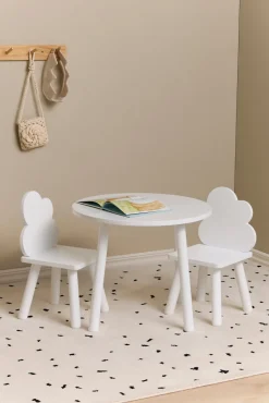 Børnemøbler|AliceFox Alice & Fox NOMI Bord & Stole, Hvid
