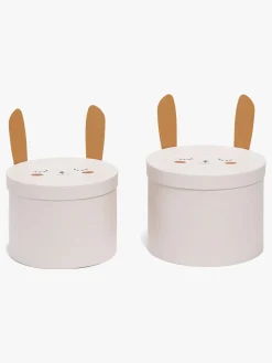 Opbevaring|AliceFox Alice & Fox Opbevaringskasser 2-pak Kanin, Lyserød