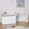 Børnemøbler|AliceFox Alice & Fox POPPY Skrivebord med Skuffe, Hvid