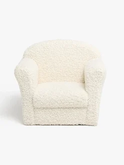 Børn AliceFox Børnemøbler-Alice & Fox Puffin Lænestol, White Teddy