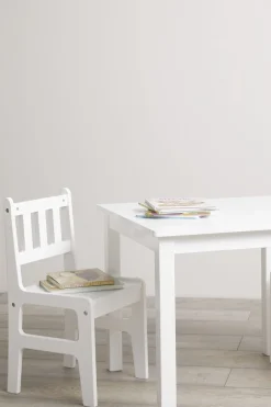 Børnemøbler|AliceFox Alice & Fox SIENA Bord og Stole, Hvid