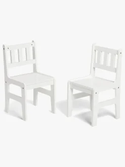 Børnemøbler|AliceFox Alice & Fox SIENA Bord og Stole, Hvid