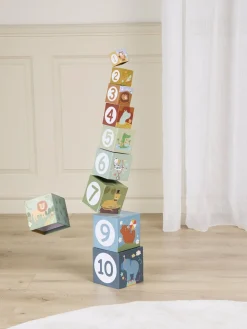 AliceFox Babylegetøj-Alice & Fox Stabeltårn Safari