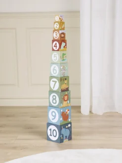 AliceFox Babylegetøj-Alice & Fox Stabeltårn Safari