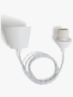 Lamper & Belysning|AliceFox Alice & Fox Swirl Lampeledning, Hvid