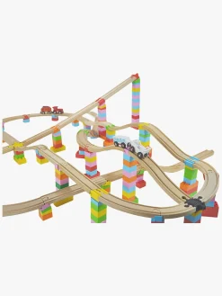 AlphaBoosterZ Togbaner & Legeborde-Alpha BoosterZ Track Connectors All In One Block Box XL Byggesæt 116 Dele