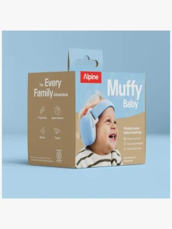 Alpine Sikkerhed-Muffy Baby Høreværn, Sky Blue
