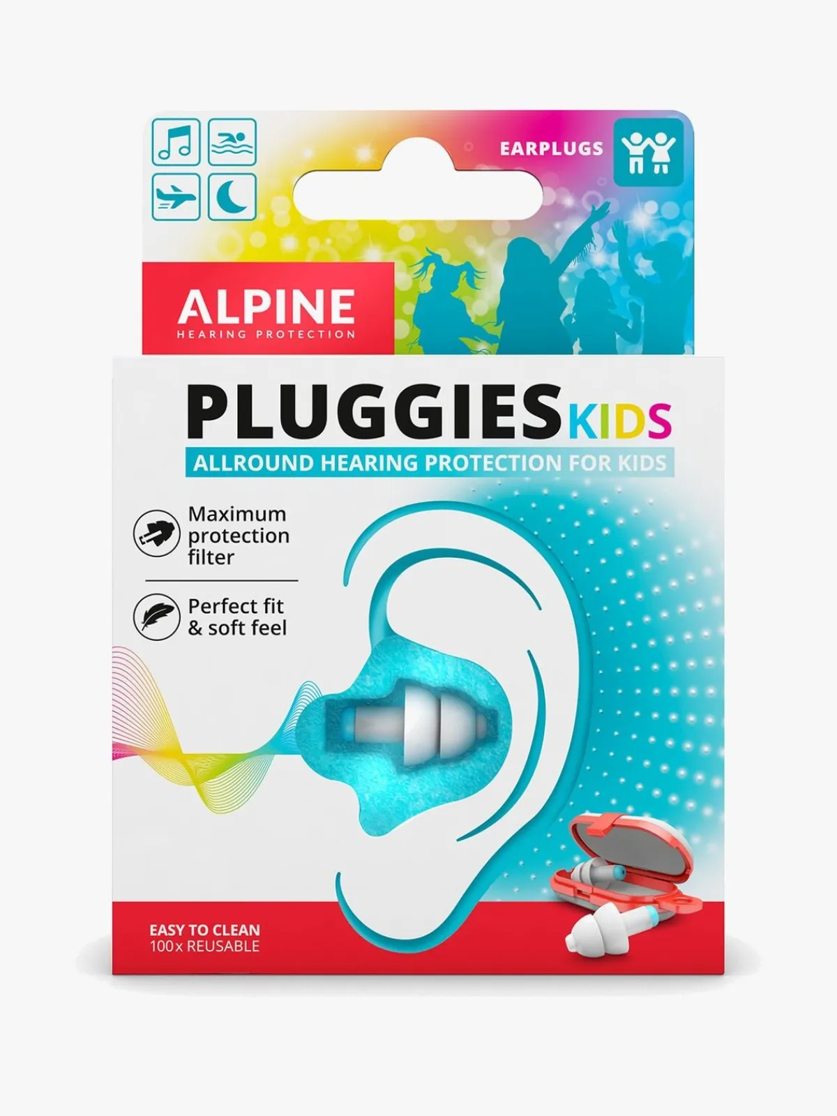 Alpine Sikkerhed-Pluggies Kids Ørepropper