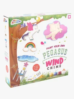 Kreativt Legetøj|Alrico Mal Din Egen Pegasus Vindspil Kreasæt