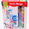 Kreativt Legetøj|Alrico Twin Mugs Malesæt