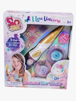 Kreativt Legetøj|Alrico Unicorn Hårsæt, Multifarvet