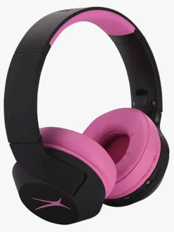 Elektronik & Media|AltecLansing Altec Lansing Høretelefoner Trådløse ANC 2-i-1, Pink Lyserød/Sort