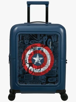 Børn AmericanTourister Tasker-American Tourister Dashpop Kuffert 41-47L, Marvel Captain America Shield