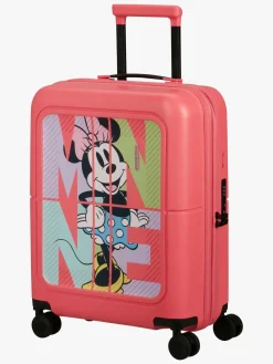 Tasker|AmericanTourister American Tourister Dashpop Kuffert 41-47L, Minnie Pop Letters Lyserød