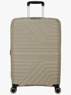 Tasker|AmericanTourister American Tourister Flytwist Kuffert 63-73L, Sandstone