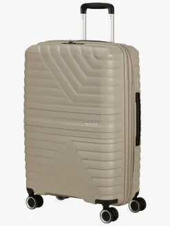 Tasker|AmericanTourister American Tourister Flytwist Kuffert 63-73L, Sandstone